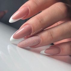 Classy Almond Nails, Wow Nails, Almond Acrylic Nails, Pretty Acrylic Nails