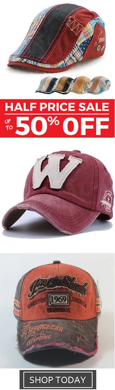 Half Price Sale, Wash Baseball Cap, Embroidery Denim, Letter W, Cap Fashion, Boy Hat, Letter Embroidery, News Boy Hat