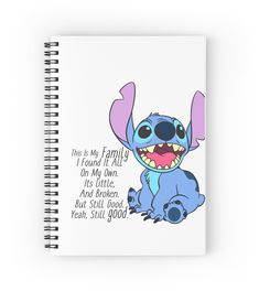 a spiral notebook with an stitch stitch stitch stitch stitch stitch stitch stitch stitch stitch stitch stitch stitch