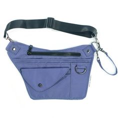 This utility hip bag is perfect for nurses, vet techs, artists, servers and many other professions and hobbyists who need a hands-free solution for organizing and effortlessly toting their tools! It includes 1 large zippered compartment, one large open pocket, a small open pocket, a small snap pocket and 5 open slots for scissors, syringes, pens, paint brushes or any other daily essential item you need quick access to. There is also a clip loop for holding a roll of tape or whatever use you can Functional Purple Shoulder Bag For School, Functional Purple Shoulder Bag With Zipper Pocket, Multifunctional Purple Bag For Daily Use, Purple Multifunctional Bag For Daily Use, Multifunctional Purple School Bag, Practical Purple Bags For Travel, Practical Purple Travel Bag, Purple School Shoulder Bag With Pockets, Purple Everyday Bags With Pockets