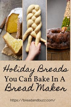 holiday breads you can bake in a bread maker