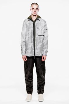 SS19 - Stone Island Shadow Project Errolson Hugh, Ripped Top, Stone Island Shadow Project, Stone Island, Summer 2019, First Look, Fashion News, The North Face