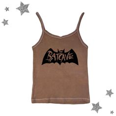 40584403222641|40584403255409|40584403353713|40584403386481 Cropped Sleeveless Top, Bat Print, Y2k Tank Top, Punk Streetwear, Y2k Tank, Y2k Pants, Accessories Bag, Baggy Trousers, Black Cargo Pants