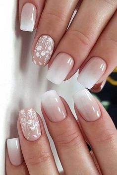 Деловой маникюр Nails Neutral, Nails Bridesmaid, Easy Nails, Blue Nail