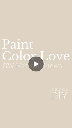 the words paint color love are shown in black and white