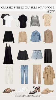 Outfit Capsule, Outstanding Outfits, Neutral Capsule Wardrobe, Capsule Wardrobe Pieces, Spring Wardrobe Essentials