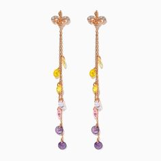 Bask in the presence of royalty with our Star Wars™ Queen of Naboo™ Dangle Earrings. Inspired by Padmé Amidala, the queen-turned-Senator, these earrings capture regal elegance. A Naboo insignia stud is complemented by dangling ombré stones, transitioning from lush yellow to royal purple, reminiscent of Padmé's lakeside dress. Experience the essence of royalty with these exquisite earrings. Padmé Amidala, Star Wars Jewelry, Regal Elegance, Tiny Star, Stud Set, Royal Purple, Star Studs, Tiny Flowers, Flower Studs