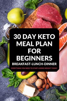 Keto Diet for Beginners-Free 30 Day Meal Plan This keto diet for beginners meal plan has more than week 1 covered-you get 30 days of easy keto recipes for breakfast, lunch, dinner, Tartiflette Recipe, Foods To Eat On Keto, 30 Day Meal Plan, Paleo For Beginners, Meal Plan For Beginners, Easy Keto Diet, Day Meal Plan