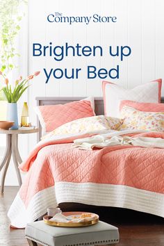 the company store brighten up your bed