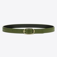 This sleek accessory provides the perfect finishing touch to your ensemble. The natural rigidity gives it a very nice design. • Luxury Cactus Leather • Made in Los Angeles • Buckle : 1.57" x 1.2" Women's belts come in a range of sizes from 30" to 44", even size only. For a confortable fit, order one size larger than your actual waist size. XS : US : 28-30" (Waist in inch : 24-25) ; EU : 34 (75 cm) S : US : 32-34" (Waist in inch : 26-27) ; EU : 36 (85 cm) M : US : 36-38" (Waist in inch : 28-29) ; Goth Male, Save Wildlife, Nice Belts, Women Belt, Green Belt, Women's Belts, Outfit Collage, Croc Leather, Toxic Chemicals