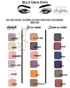 Simple Eyeshadow Tutorial, Maskcara Makeup, Simple Eyeshadow, Maskcara Beauty, Gray Eyes