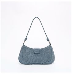 Blue Denim Style Baguette Bag | Baek Seok Ryu - Love Next Door Blue One Size Trendy Blue Baguette Bag For Everyday, Fashion Chingu, Brown Line, Drawstring Bucket Bag, Heart Sunglasses, Baguette Bag, Denim Style, Leather Hobo Bag, Leather Hobo