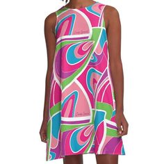 Loose-fit, mid-length sleeveless dress with silky handfeel. Printed on both sides. Machine washable. Size range XS-2XL. Totally Hair Barbie, Barbie Collection, Barbie Dress, Dress For Sale, Both Sides, Mid Length, Dresses For Sale, A Line Dress, Sleeveless Dress