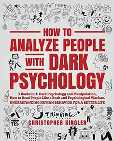 the cover of how to analze people with dark psychology by christopher kingler