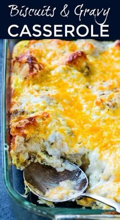 a casserole dish with cheese and meat in it