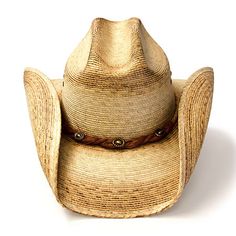 Crown: 4"CattlemanRolledMaterial: Palm strawRope hat bandVented crownBase Material: 100% StrawCare: Wipe CleanBrim Width: 4 InchCountry of Origin: Imported Cowboy Hat Brown, Hats Cowboy, Small Hats, Mens Cowboy Hats, Mens Cowboy, Cowboy Hat, Cowboy Hats, Cowboy, Straw