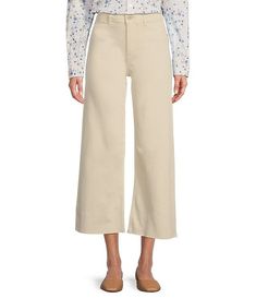 Antonio Melani Alexandra Wide Leg Raw Hem Twill Chino Pants | Dillard's Cropped Chinos, Career Woman, Antonio Melani, Chino Pants, Dillard's, Chinos Pants, Jeans Pants, Modern Woman, Work Wear