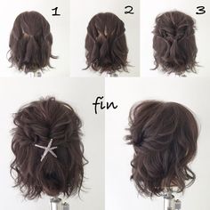 Hair Dos, Hair Updos, Pretty Hairstyles, Up Hairstyles, Summer Hairstyles, Hair Hacks, Hair Looks