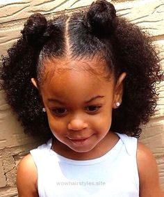 Simple Curly Mixed Race Hairstyles for Biracial Girls | Mixed.Up.Mama Mixed Race Hairstyles, African American Girl Hairstyles, American Girl Hairstyles, Kids Hairstyles For Wedding, Lil Girl Hairstyles, American Hairstyles, Natural Hairstyles For Kids, Girls Natural Hairstyles