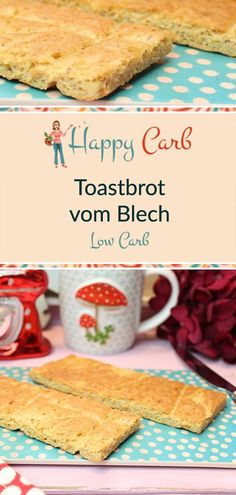 toastbrot vom blech with text overlay that reads happy card