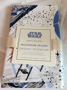 a folded book with an image of star wars on it