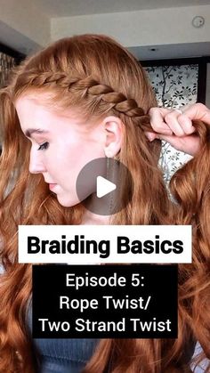 Cute Braided Hairstyles For Blonde Hair, Half Up Half Down Rope Braid, Wrap Around Braid Tutorial, Rope Twist French Braid Hair Tutorials, Twist Braids Hairstyles Half Up, Twisted Crown Braid Tutorial, Two Braids Hairstyles With Curls, Easiest Way To Braid Your Own Hair, Heatless Curls Twist Braid