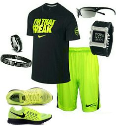 Nike Zoom Pegasus 31 Nike Outfits Men, Neon Nike, Workout Man, Sport Videos, Outlet Nike, Nike Outfit, Nike Neon, Neon Outfits, Nike Slides