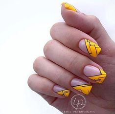 Graffiti Nails, New Nail Colors, Yellow Nail Art, Nail Art Pictures, French Nail Designs