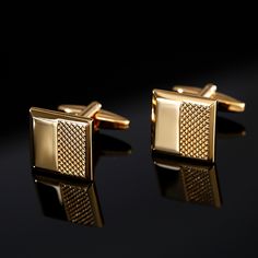 Weight: 15 gWidth: 16 mmHeight: 16 mmMaterial: 925 SilverPlating Color: Yellow Gold Classic Adjustable Earrings For Formal Occasions, Elegant Rectangular Cufflinks For Father's Day, Elegant Adjustable Cufflinks For Father's Day, Timeless Gold Cufflinks For Business, Classic Cuff Jewelry For Business, Classic Polished Finish Cufflinks For Father's Day, Modern Cufflinks As A Gift, Classic Rectangular Cufflinks For Father's Day, Modern Cufflinks For Father's Day Business Occasions