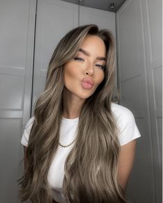 Blond To Brown Hair Before And After, Blonde To Brunette Before And After, Blonde To Brunette, Hairstyles For Layered Hair, Grow Long Hair, Hairdos For Curly Hair, Pinterest Hair