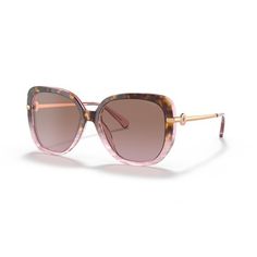 Coach HC8320 55mm Woman Square Sunglasses Pink Gradient Lens Coach Sunglasses With Tinted Lenses For Summer, Coach Sunglasses With Gradient Lenses For Summer, Coach Polarized Sunglasses For Summer, Summer Coach Sunglasses With Tinted Lenses, Chic Coach Sunglasses With Polarized Lenses, New York Vibes, Sunglasses Pink, Female Pilot, Pink Gradient