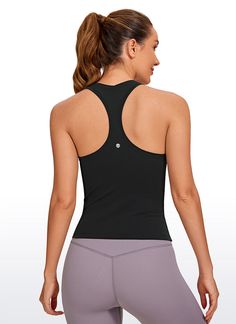 Butterluxe collection features super soft and stretchy high-quality fabric. Racerback tank top without built-in chest pads gives you maximum freedom of movement. Ideal for yoga, workout, gym, and fitness. Feature & Fitting: 
 Butterluxe collection 
 Design for yoga 
 Racerback, tight fit 
 Crewneck sport style 
 Fabric: 
 
 Extremely Soft, luxurious comfort and lightweight 
 
 Ultra stretchy, very gentle compression 
 Brushed, 4-Way stretch 
 81% Polyamide, 19% Lycra 
 SKU : R703W .Easy reac High Stretch Yoga Tank Top With Built-in Padding, Solid Tops With Built-in Padding And 4-way Stretch, Stretch Tank Top With Built-in Padding For Sportswear, Stretch Sportswear Tank Top With Built-in Padding, Scoop Neck Gym Tank Top With Built-in Padding, Scoop Neck Tank Top With Built-in Padding For Gym, High Stretch Racerback Tank Top With Light Support, Stretch Tank Top With Built-in Padding, Versatile Activewear With Mesh Racerback