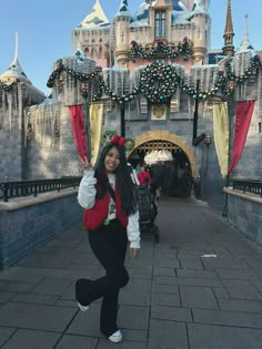 Disneyland outfit ideas during winter/December Orlando December Outfit, Disneyland Ootd Winter, Disneyworld Outfit January, Cute Disneyland Outfits Winter, Winter Disneyland Outfits Women, Disney Outfits In December, Disneyland Fits Winter, Disneyland In December Outfits, Disney During Christmas