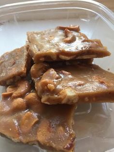 some food in a plastic container on a table