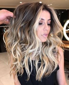 White Blonde Highlights, Brown Hair With Highlights And Lowlights, Highlights Ombre, Bronde Hair, Ombre Highlights, Hair Done, Lily Aldridge