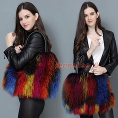 Great shopping ideas for Women's 100% Gernuine Mongolian Lamb Fur Bag Handbag Wool Fur Shoulder Bag Large, Women's Bags Mongolian Lamb, Fur Handbags, Fur Bag, Shopping Ideas, Real Fur, Women's Bags, Large Bags, Bags Handbags, Bag Lady