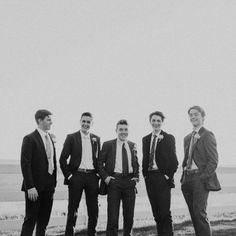 A group of five high school best friends stand next to each other in their homecoming suits. They are posed with their hands in their pockets and are posed casually. They have flower boutonniere's on their suit jackets. Prom For Guys, Prom Picture Poses, Prom Photoshoot, Prom Photography, Prom Poses, Group Poses, Band Of Brothers, Prom Photos, Boy Pictures