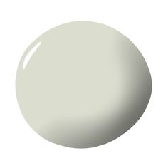 a white round object on a white background