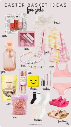 Easter basket ideas for tween girls. Tween easter basket Tween easter gift ideas. Follow me in the @LTK shopping app to shop this post and get my exclusive app-only-content! #liketkit #LTKkids #LTKSeasonal @shop.ltk https://liketk.it/45rlb Easter Basket For Pre Teen Girl, Sister Easter Basket Ideas, Diy Easter Baskets For Teens, Easter Beach Basket Ideas, Bunny Basket Ideas For Teens, Easter Basket Checklist, Easter Beach Ideas, Teens Easter Basket Ideas, Easter Basket Ideas For 11 Year Girl