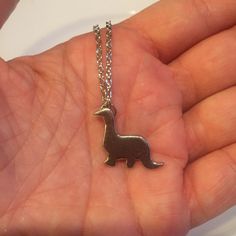 This Cute Silver Color Dino Necklace Is A Wonderful Addition To Your Wardrobe And Your Style! A Fun Wear! Dino Necklace, Aries Necklace, Dinosaur Necklace, Abstract Pendant, Velvet Choker Necklaces, Heart Choker Necklace, Branch Necklace, Sunflower Necklace, Daisy Necklace