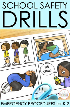 School safety drills are so important and even though they're probably not our favorite thing to talk about, we have to prepare children for the kinds of emergencies that could happen during the year. The problem is, they're a little bit scary. The alarms are loud and there's a sense of urgency that jolts us out of our routine...even when we know it's coming. So how can we make things like tornado drills and lockdown drills more kid-friendly without compromising the seriousness of the situation? Lockdown Drill Preschool, Personal Safety Activities For Kids, Tornado Safety Tips, Thing To Talk About, Classroom Safety, Sense Of Urgency, Safety Procedures, School Safety, Kindergarten Teaching