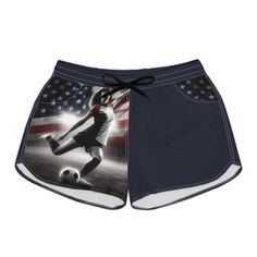 US Team Women Soccer Short Shorts 1 - Casual - 5 Sizes Please; .:  Visit our new opened shop https://sugarfamilycreations.etsy.com .:  Write to us about any ideas and your special or custom designs. Style, comfort, and versatility is what these shorts are all about. Made with 100% soft polyester, these shorts are lightweight, highly breathable and feature two practical side pockets. Each pair comes with an elastic waistband that is fastened with a drawstring rope for that perfect fit.  .: Materi Women Soccer, Womens Summer Shorts, Sports Shorts Women, Soccer Shorts, Girls Soccer, Soccer Girl, Womens Football, Womens Soccer, Grey Women