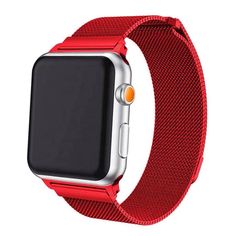 A modern interpretation of a design developed in Milan at the end of the 19th century. Woven on specialized Italian machines, the smooth stainless steel mesh wraps fluidly around your wrist. And because it’s fully magnetic, the Milanese Loop is infinitely adjustable, ensuring a perfect fit. Available in multiple colors and prints, and for apple watch series 1-6 in sizes 38mm/40mm and 42mm/44mm Watch/Accessories Not Included (Watch Band Only) Loop Bands, Apple Watch Models, Apple Watch Series 1, Stainless Steel Mesh, Watch Accessories, Steel Mesh, Apple Watch Series, Watch Band, Accessories Watches