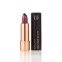 A super bold, luxe, semi-glossy lipstick that glides on to provide vibrant, high pigment color in one swipe. Infused with our exclusive 8 SuperOils Blend to provide moisture and comfort to the lips. Glossy Lipstick, Glossier Lipstick, Bare Lip, Pigment Coloring, How To Apply Lipstick, Super 8, Avocado Oil, Soft Colors, Seed Oil