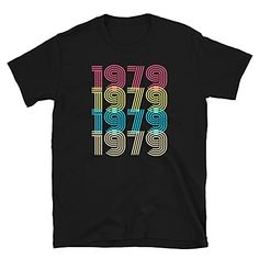 RoseApparel 1979 Birthday Shirt 42nd Birthday Shirt 42nd Birthday Gifts 1979 Birthday Gifts Unisex Tee RoseApparel