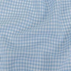 a blue and white checkered fabric