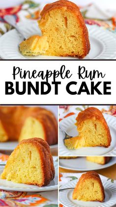 This Pineapple Rum Cake has quickly become a family favorite. With pineapple, dark rum, instant pudding mix, and a boxed cake mix, it’s super easy to put together and tastes even better the next day. I discovered it on my most recent cruise with Princess Cruises to the Western Caribbean and knew I had to recreate it! Pineapple Rum Cake, Rum Bundt Cake, Rum Cake Recipe, Boxed Cake Mixes Recipes, Cake Mug, Boozy Desserts, Pineapple Rum, Dessert Aux Fruits, Desserts Vegan