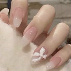 Her Nails, Really Cute Nails, Jelly Nails, Minimalist Nails, Nail Charms, Dream Nails