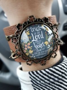 Customize our cuff bracelets with your favorite verse! Stack Bracelets, Father God, Trust In The Lord, Tell Your Story, Homemade Jewelry