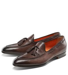 Luxury Finishing Shoes Brown Cowhide Leather Tassels Moccasin Shoes For Men's on Storenvy Slip-on Tassel Loafers With Leather Sole For Galas, Brown Tassel Loafers With Calf Leather Sole, Brown Calf Leather Tassel Loafers With Rubber Sole, Brown Slip-on Tassel Loafers With Leather Sole, Brown Wingtip Tassel Loafers In Calf Leather, Brown Tassel Loafers With Rubber Sole For Galas, Moc Toe Tassel Loafers With Leather Sole, Brown Calf Leather Moc Toe Tassel Loafers, Brown Leather Tassel Loafers With Moc Toe